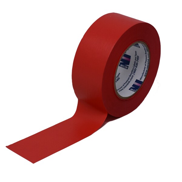 2" wide x 60yd Red Labeling Tape